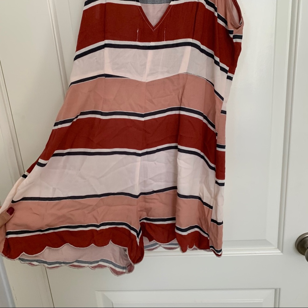 Kendall + Kylie striped Romper
